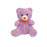 PLUSH TOY BEAR FIGURE 35cm RIBBON DETAIL FROM FACTORY WHOLESALE